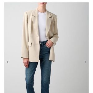 Good American - Boyfriend Blazer In Peyote 001